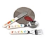 Euro market cast stainless steel 304 kids cutlery set